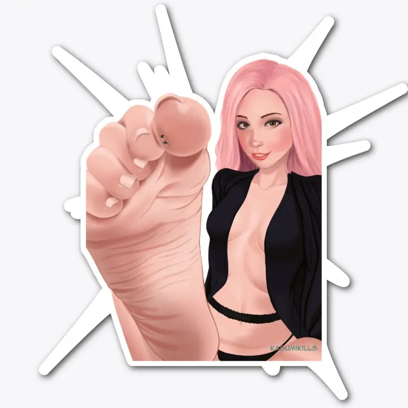 Belle Delphine's 🏖️ Foot 👣 Domination